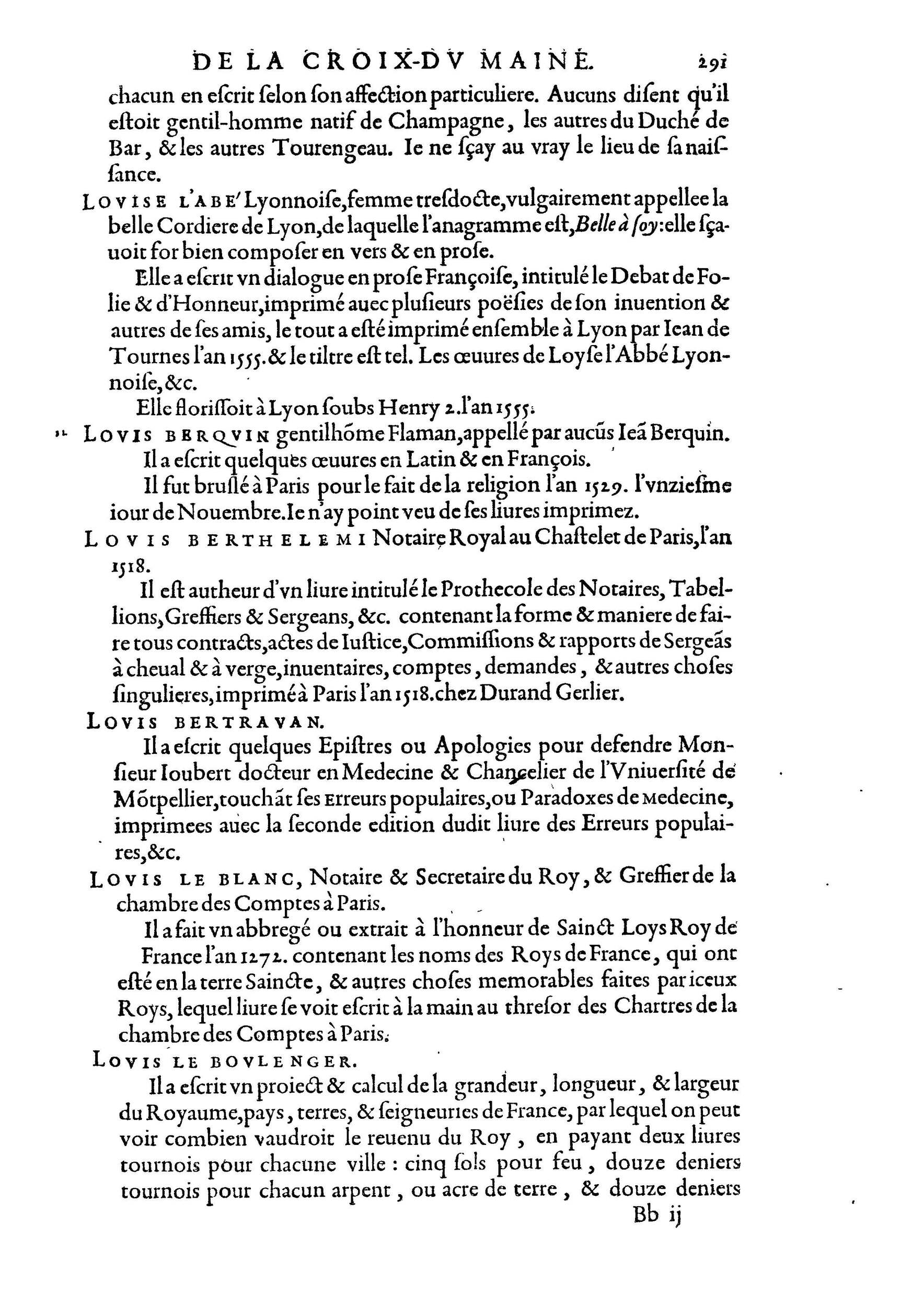 1584 - Abel L&#039;Angelier - Bibliothèques françaises - BnF