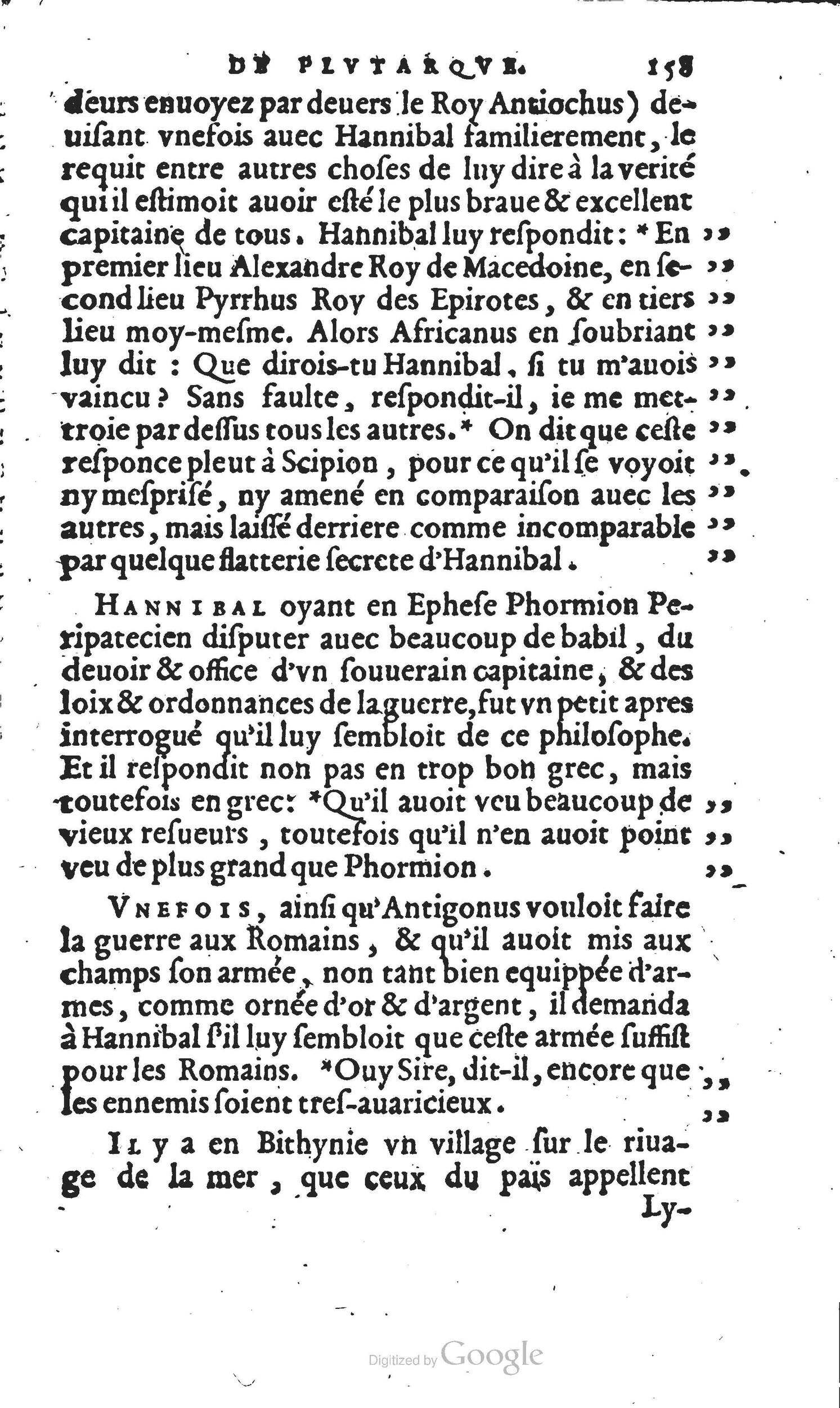 1567 - Willem Silvius - Trésor des vies de Plutarque - Anvers Musée Plantin-Moretus