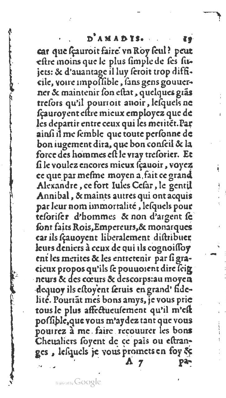 1572 - Jan van Waesberghe - Trésor des Amadis - BNC Rome
