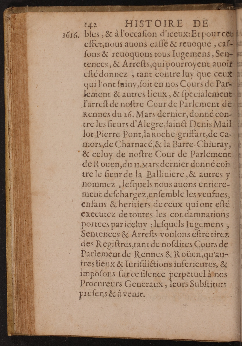 1626 - Joseph Bouillerot - Trésor de l’histoire générale de notre temps - BnF Arsenal