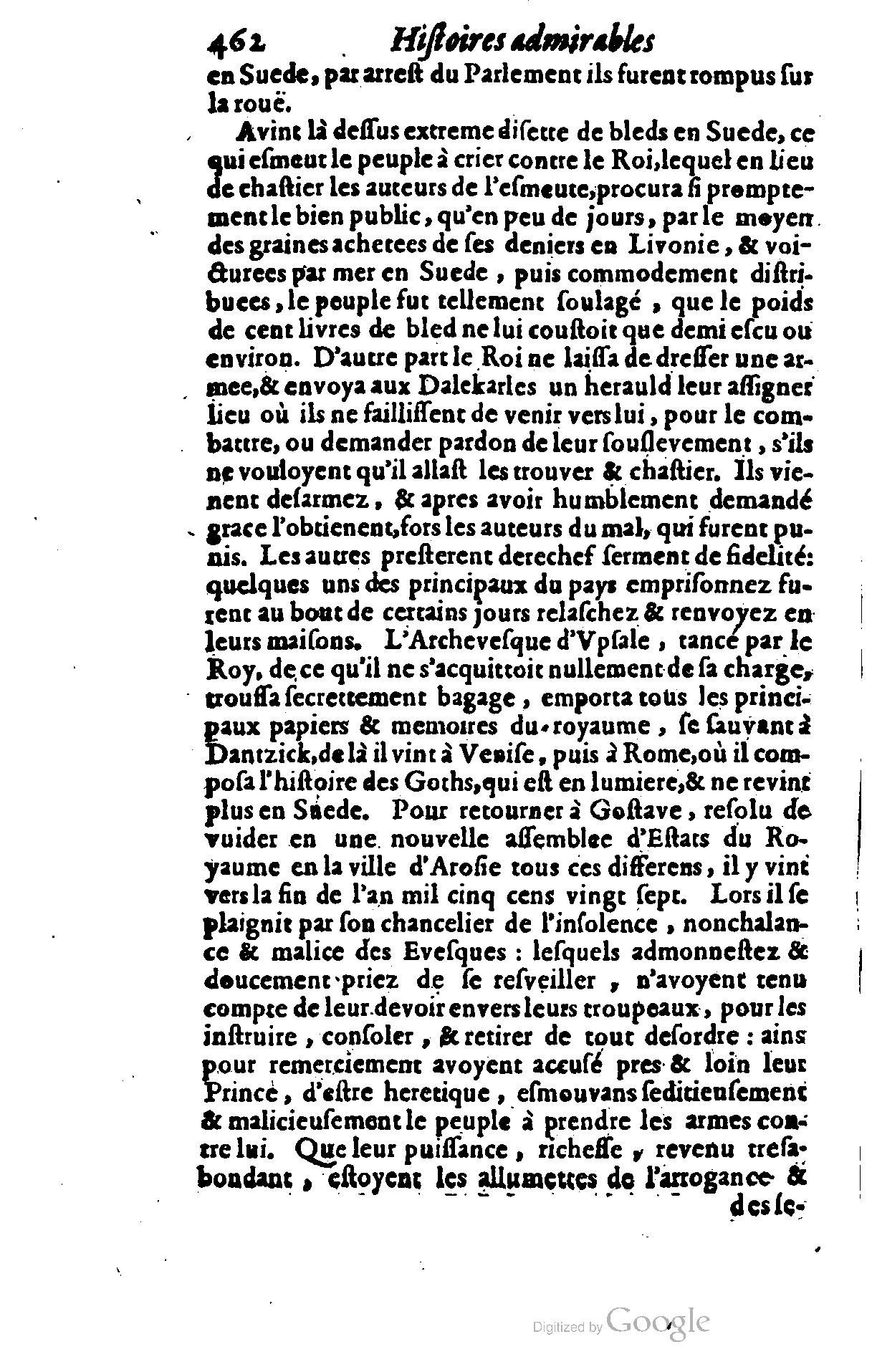 1628 - Jacques Crespin - Trésor d’histoires admirables et mémorables - BSB Munich