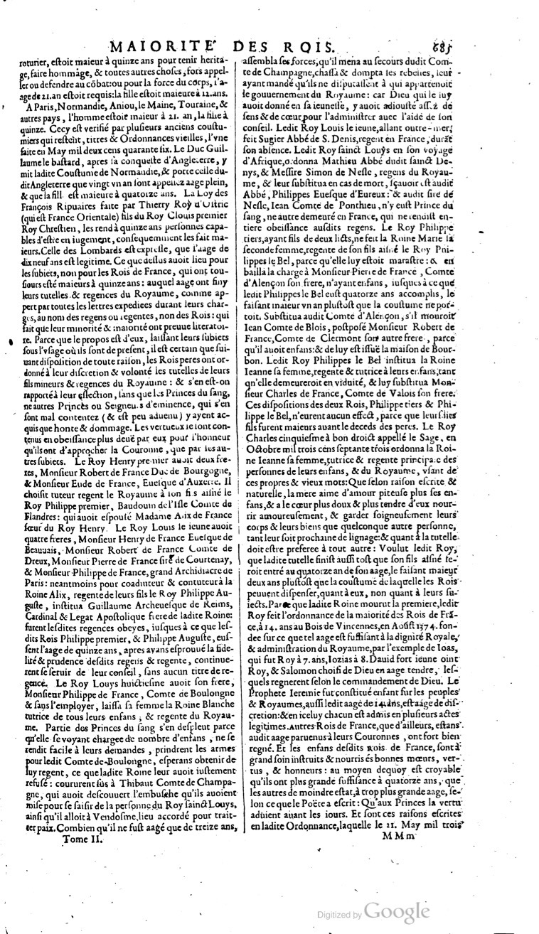 1629 - Veuve Nicolas Buon - Trésor du droit français (29620 T. 2) - BM Lyon