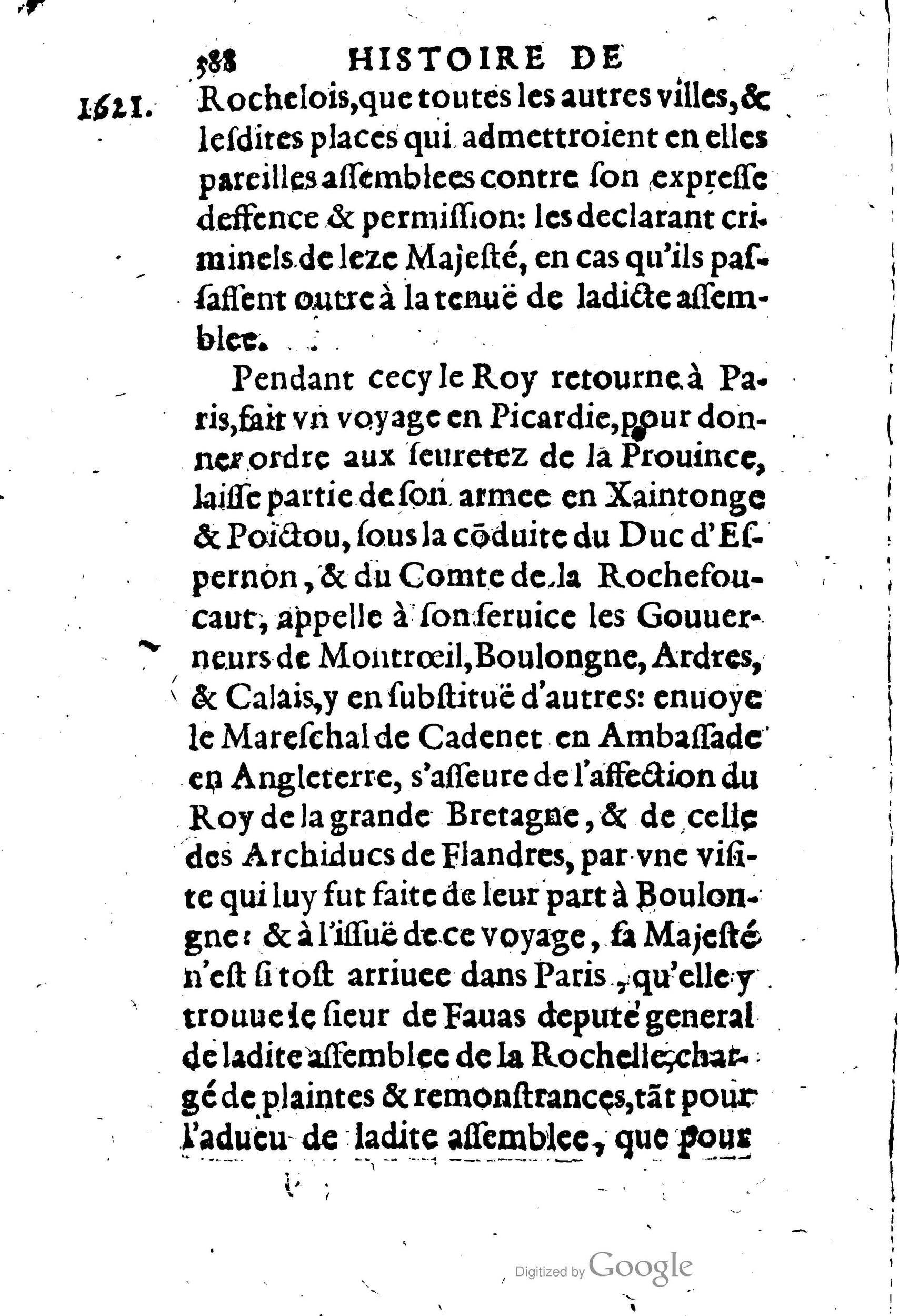 1623 - Joseph Bouillerot - Trésor de l’histoire générale de notre temps - BM Lyon