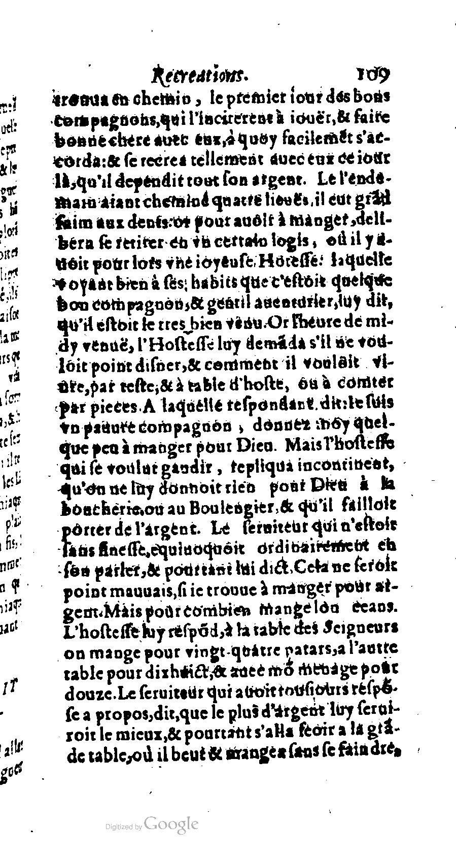 1611 - Romain de Beauvais - Trésor des récréations - BM Lyon