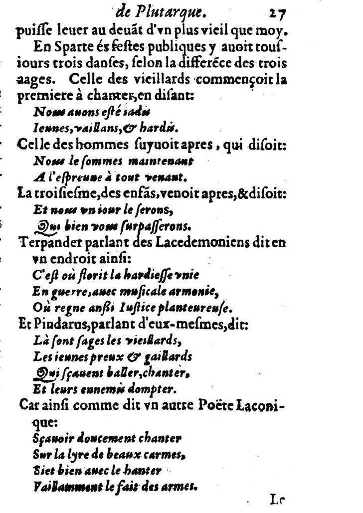 1611 - Pierre Rigaud - Trésor des vies de Plutarque - BM Lyon