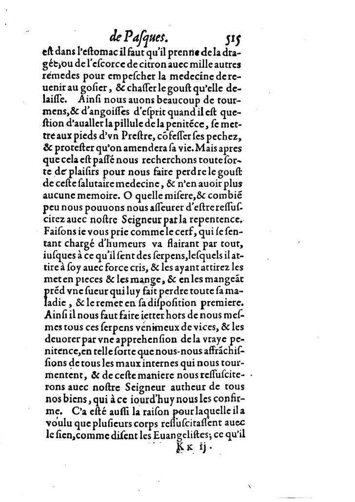 1607 - Nicolas Du Fossé - Trésor quadragésimal - T 02 - BM Lyon