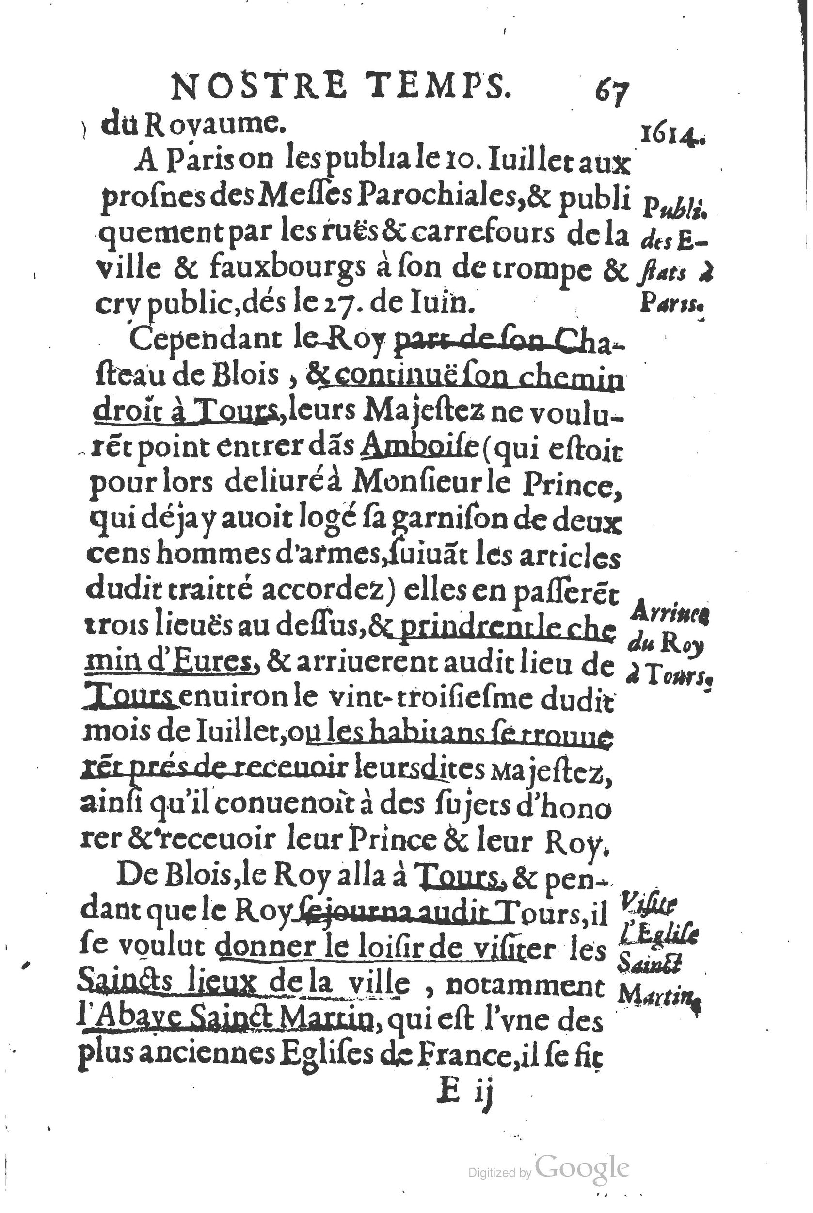 1626 - Joseph Bouillerot - Trésor de l’histoire générale de notre temps - BSB Munich