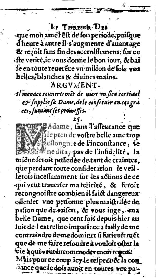 1624 - Nicolas Oudot - Trésor des lettres douces et amoureuses - BNC Florence