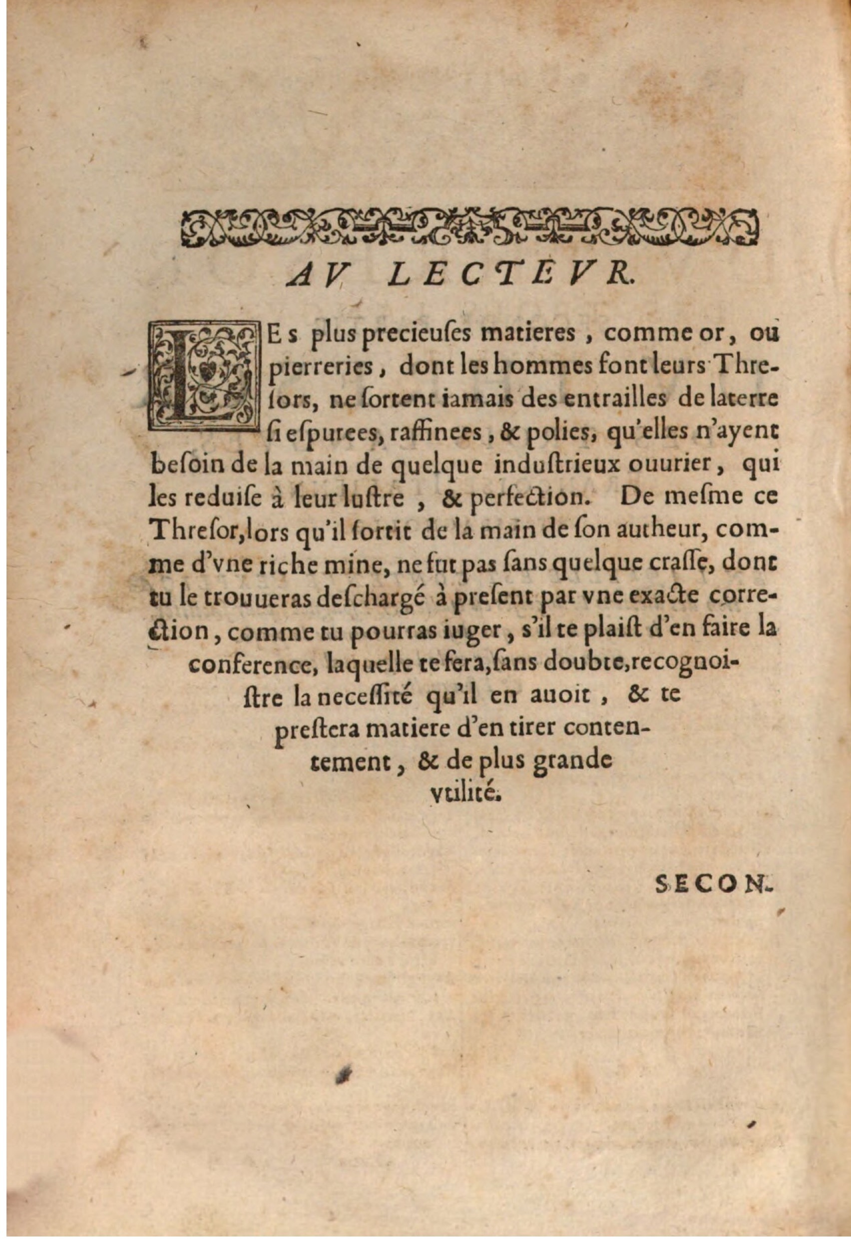 1637 - Jacques Crespin - Trésor des trois langues (Trois parties) - BSB Munich