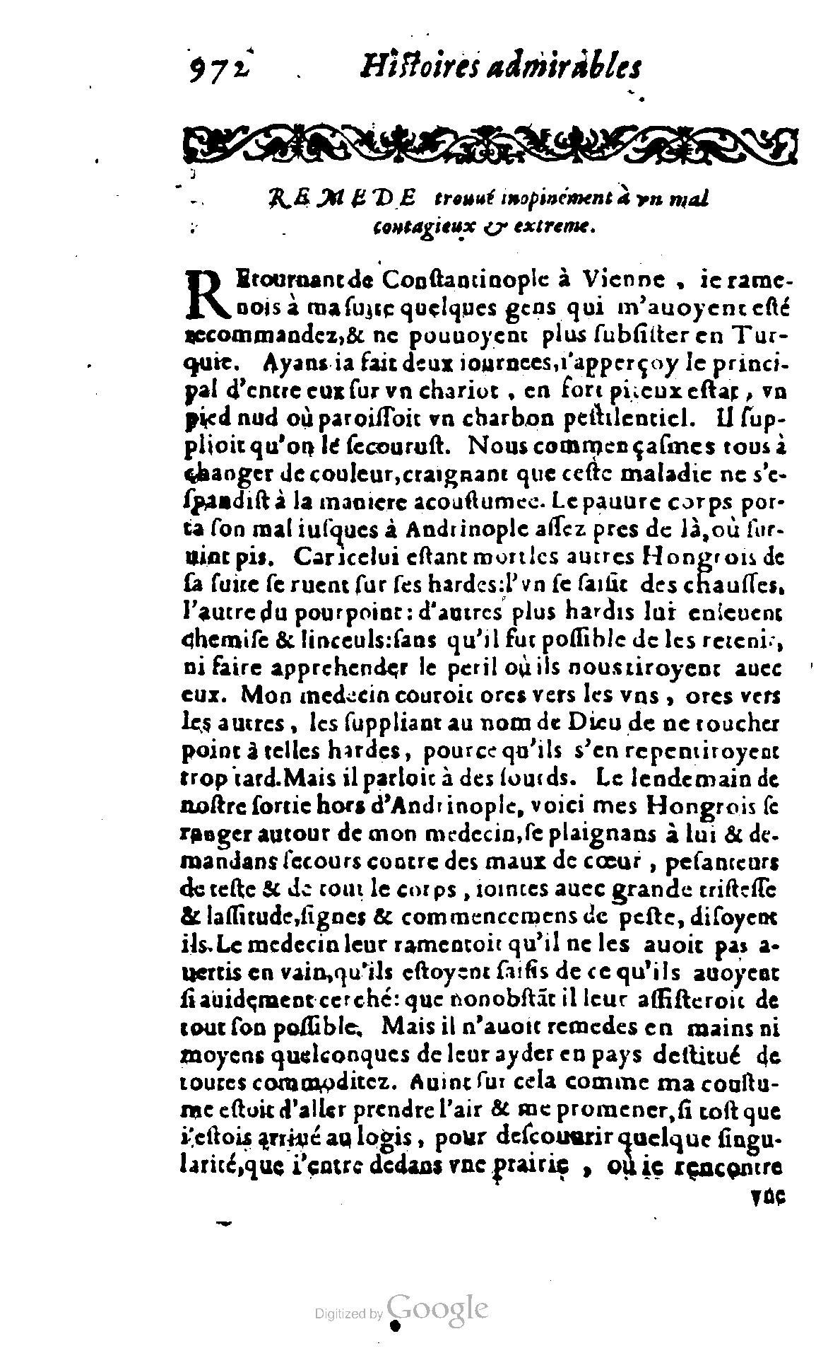 1620 - Samuel Crespin - Trésor d’histoires admirables et mémorables - BCU Lausanne 1620 - Samuel Crespin - Trésor d’histoires admirables et mémorables - BCU Lausanne