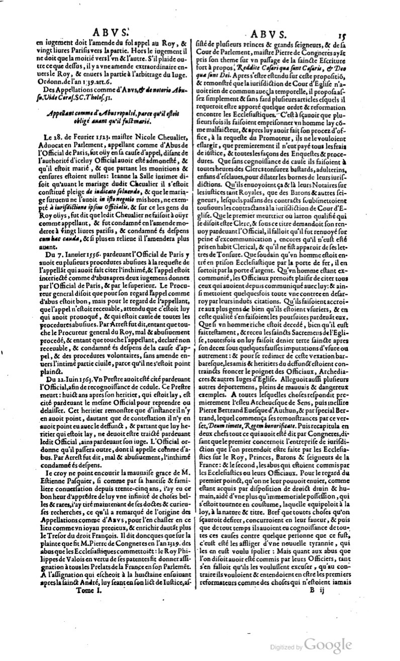 1629 - Veuve Nicolas Buon - Trésor du droit français (29620 T. 1) - BM Lyon