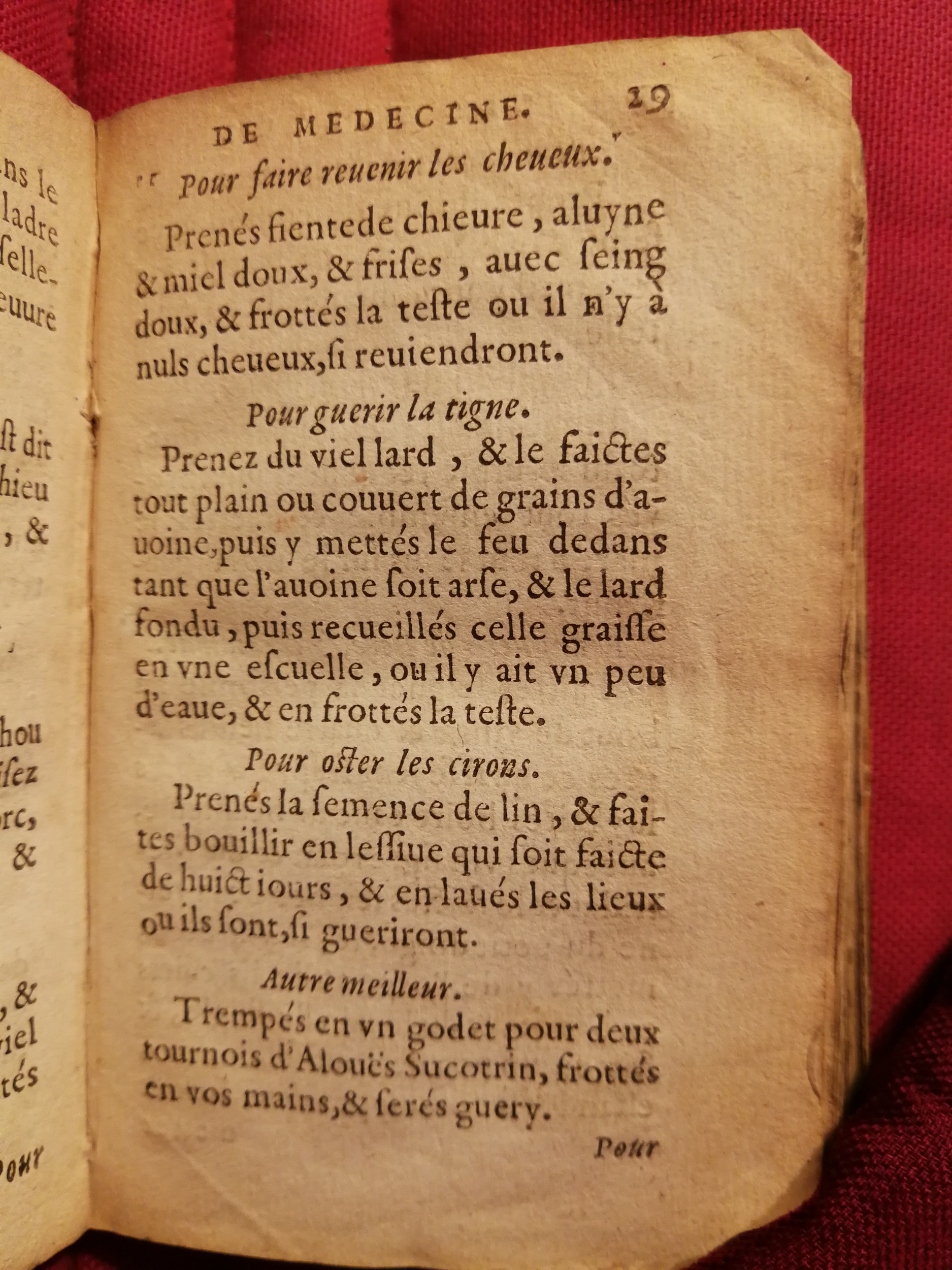 1586 - Benoît Rigaud - Trésor des fleurs et secrets de médecine - Sainte-Geneviève
