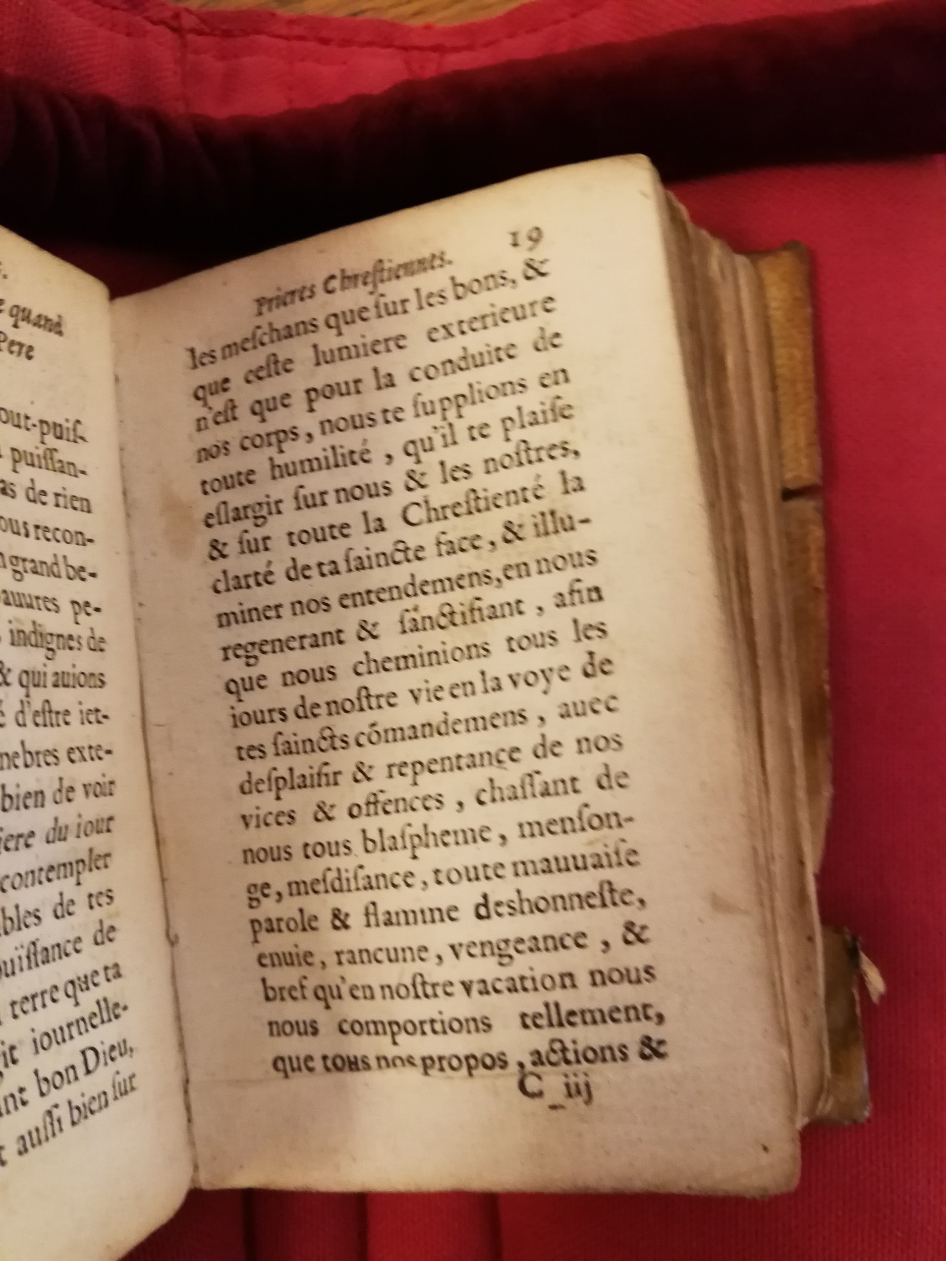 1598 - Barthélemy Macé - Trésor des prières, oraisons et instructions chrétiennes - Bibliothèque Sainte-Geneviève
