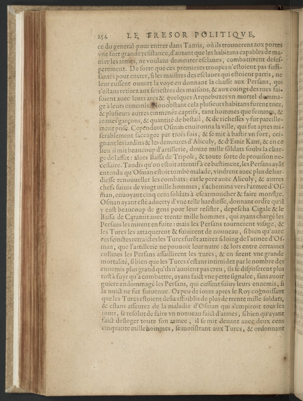 1608 - Nicolas Du Fossé - Trésor politique - BnF Tolbiac