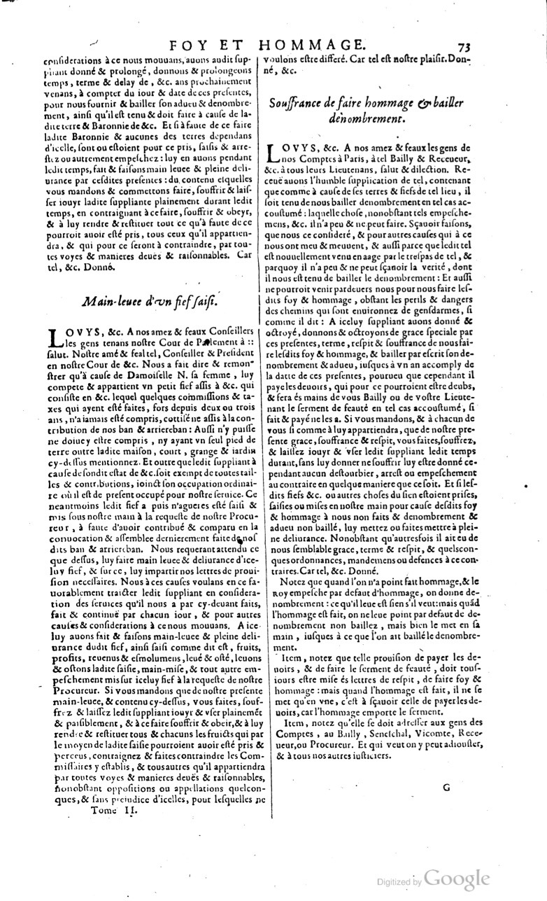 1629 - Veuve Nicolas Buon - Trésor du droit français (21754 T. 2) - BM Lyon