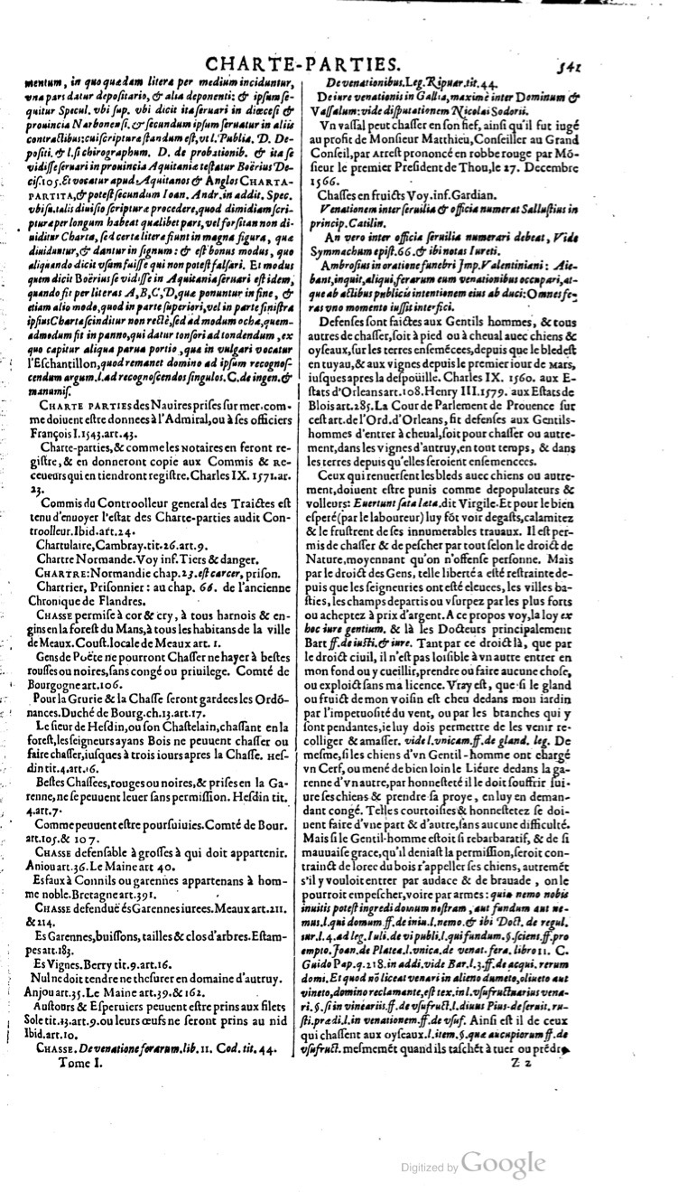 1629 - Veuve Nicolas Buon - Trésor du droit français (21754 T. 1) - BM Lyon