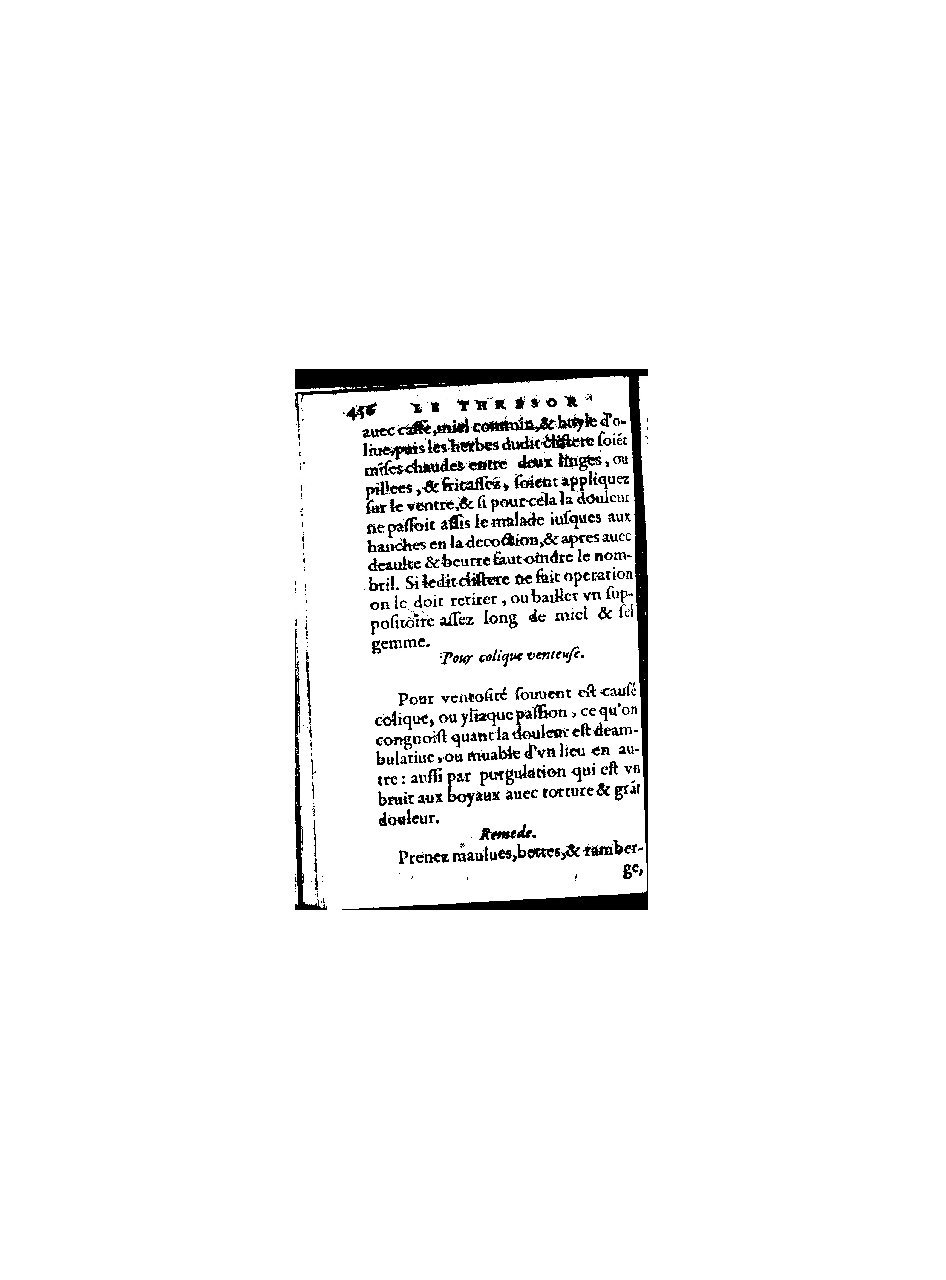 1578 - Benoît Rigaud - Trésor de médecine tant théorique que pratique - BnF