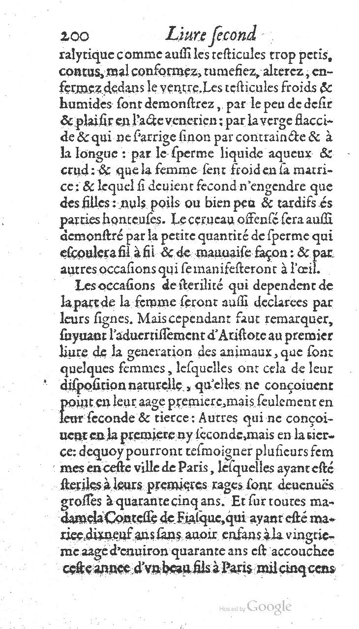 1585 - Jacques du Puis - Trésor des remèdes secrets pour les maladies des femmes - BnF