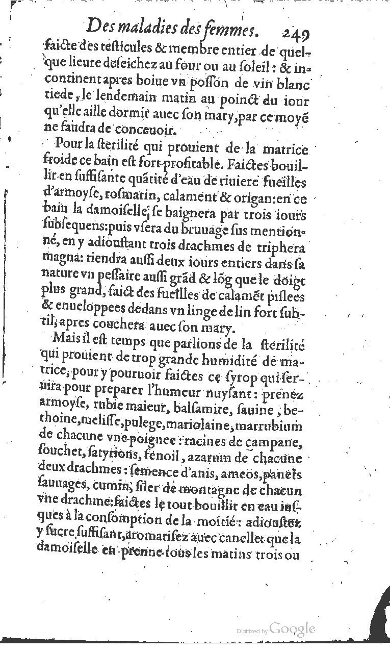 1617 - Jean Le Bouc - Trésor des remèdes secrets - BM Lyon