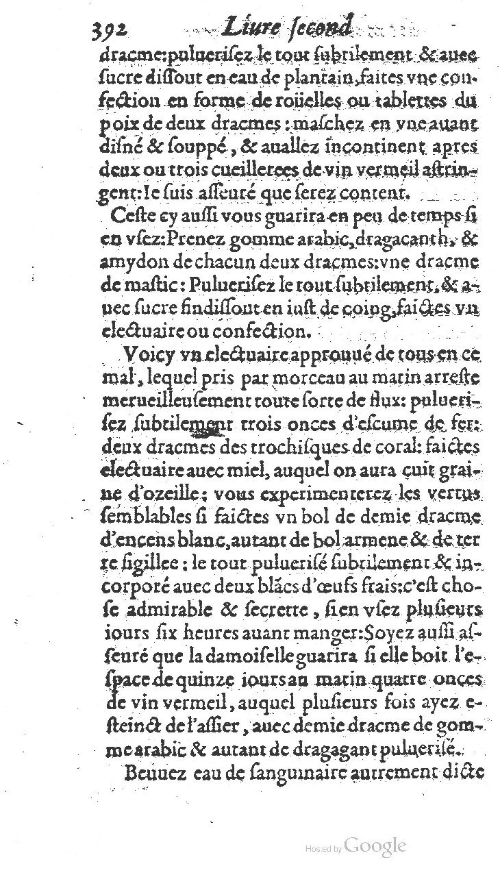 1585 - Jacques du Puis - Trésor des remèdes secrets pour les maladies des femmes - BnF