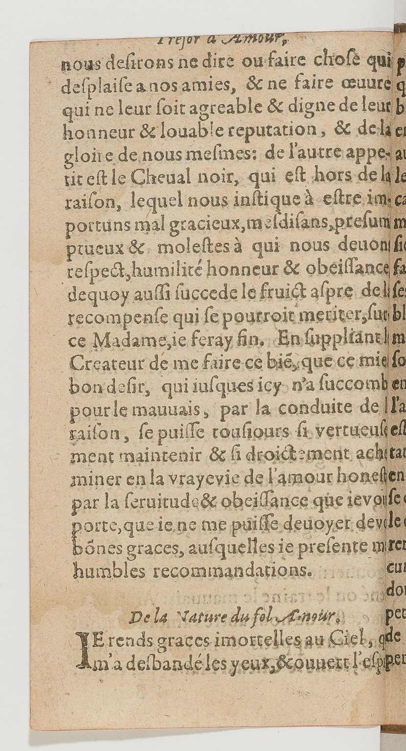 1600 - Nicolas Bonfons - Trésor d’amour - BnF Arsenal