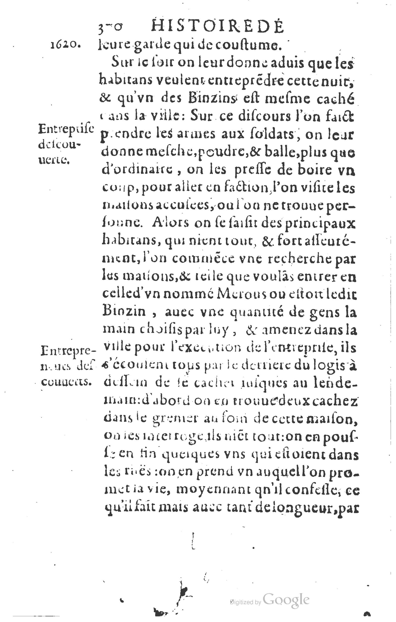 1624 - Joseph Bouillerot - Trésor de l’histoire générale de notre temps - BM Lyon 1624 - Joseph Bouillerot - Trésor de l’histoire générale de notre temps - BM Lyon