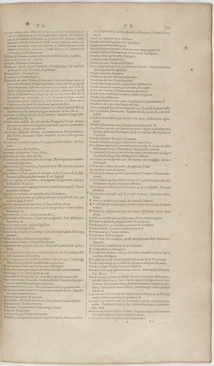 1606 - David Douceur - Trésor de la langue française - BnF 1606 - David Douceur - Trésor de la langue française - BnF