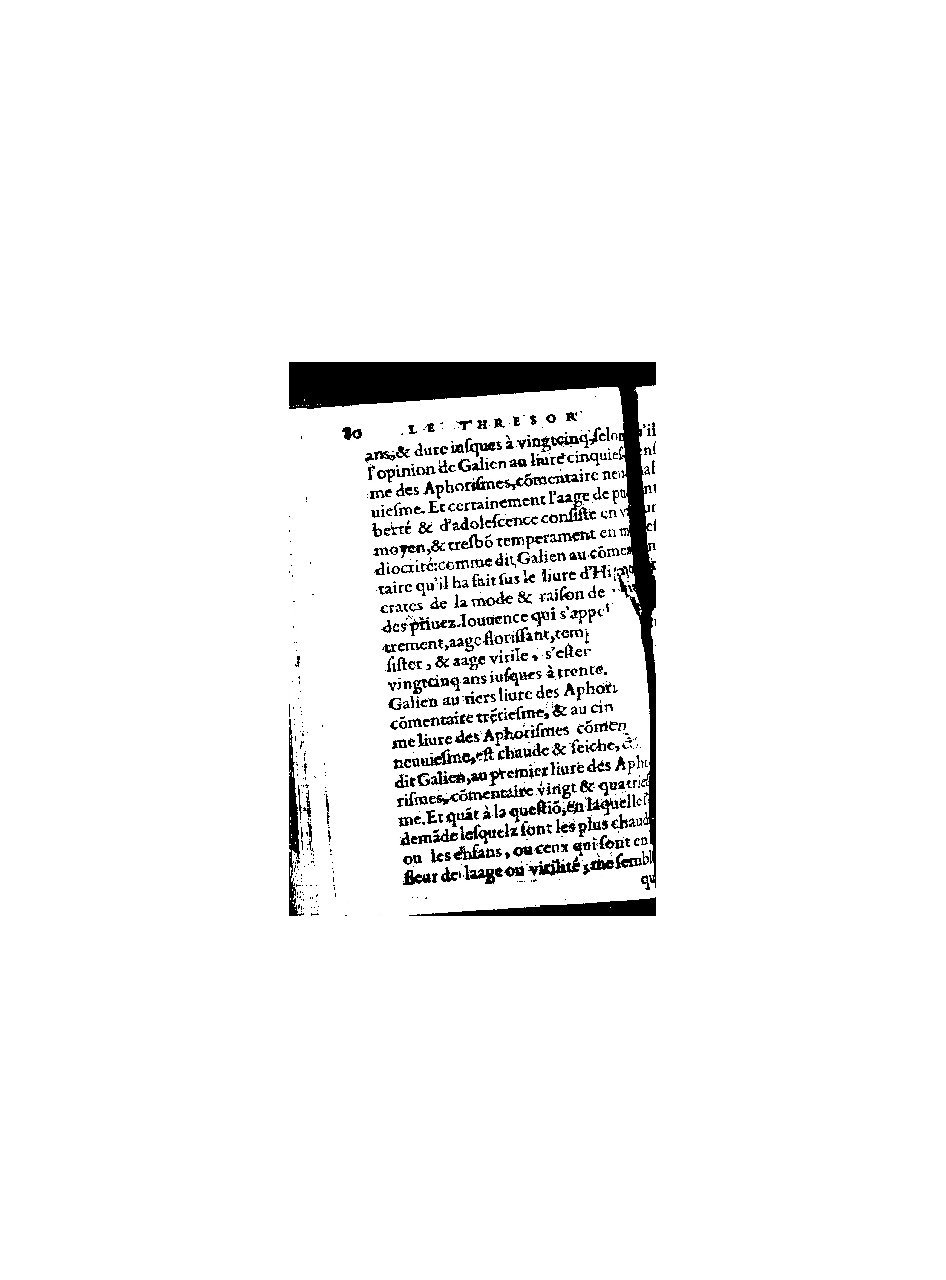 1578 - Benoît Rigaud - Trésor de médecine tant théorique que pratique - BnF