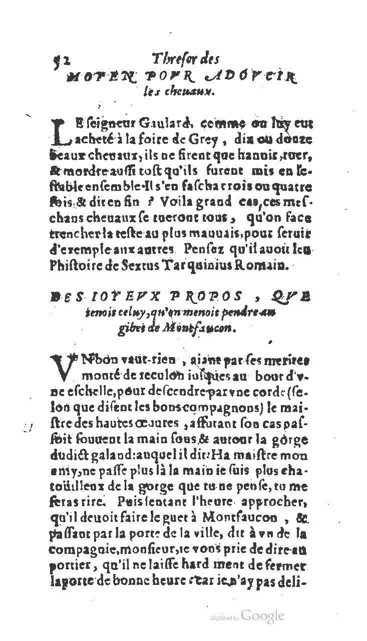 1611 - Jean Osmont - Trésor des récréations - BSB Munich