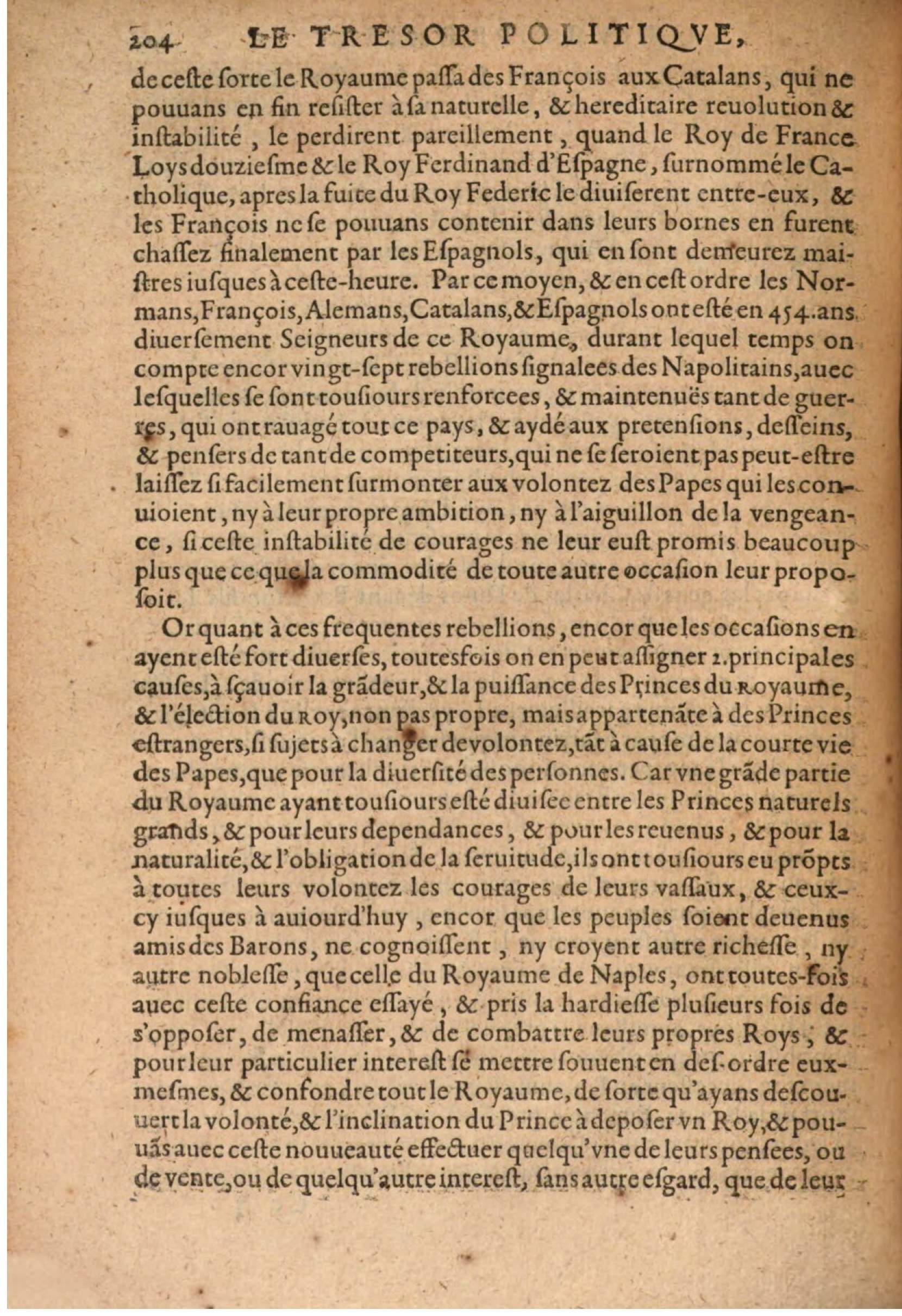 1608 - Pierre Chevalier - Trésor politique - BSB Munich