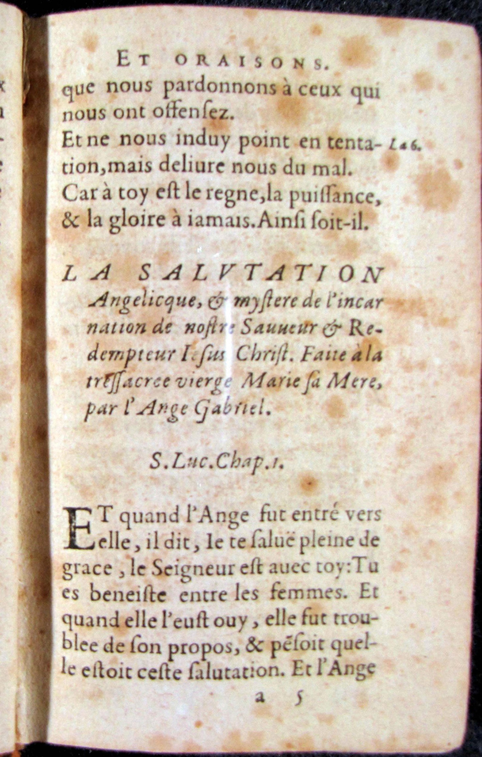 1572 - Antoine Certia - Trésor des prières, oraisons et instructions chrétiennes - Nîmes