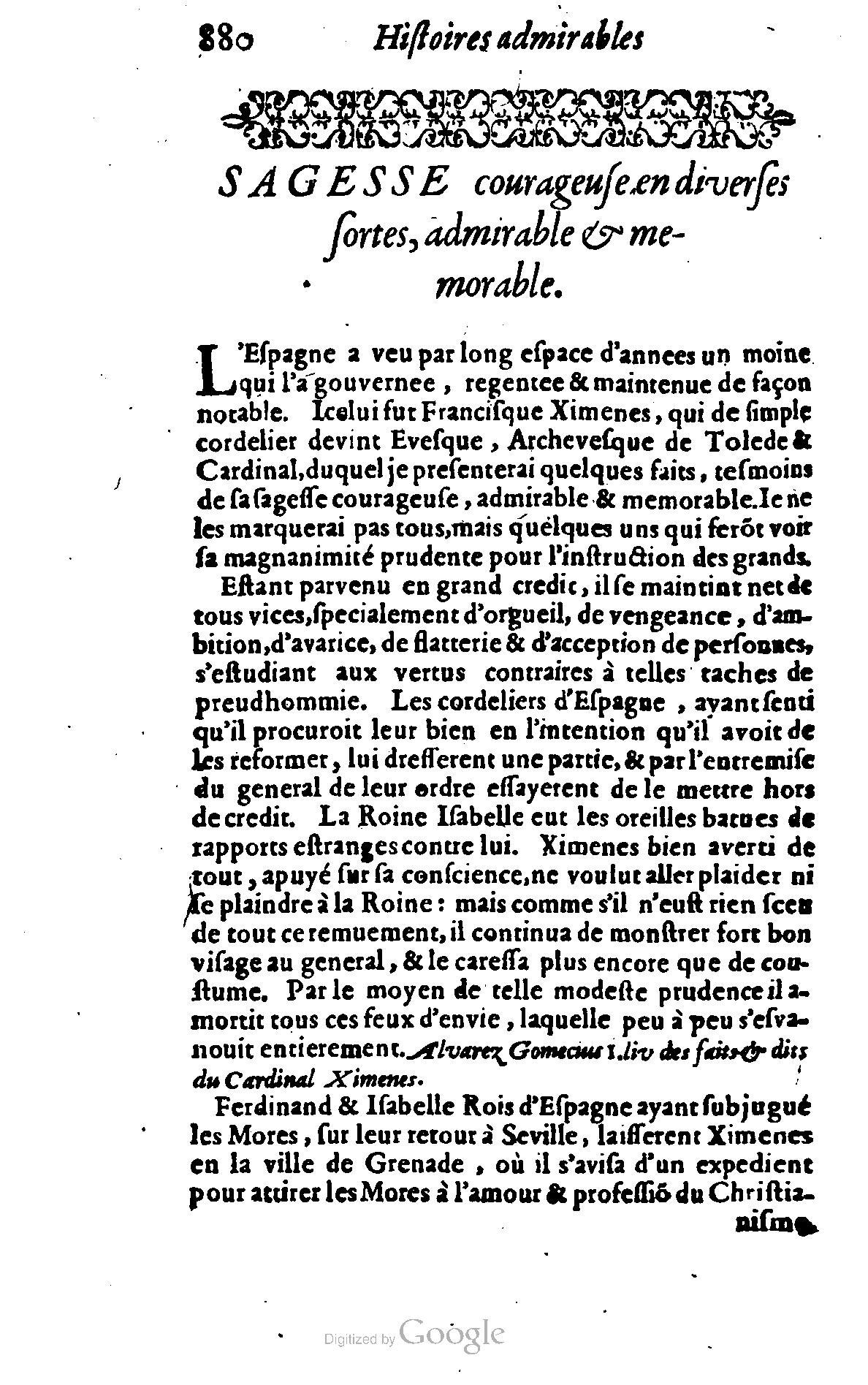 1628 - Jacques Crespin - Trésor d’histoires admirables et mémorables - BSB Munich 1628 - Jacques Crespin - Trésor d’histoires admirables et mémorables - BSB Munich
