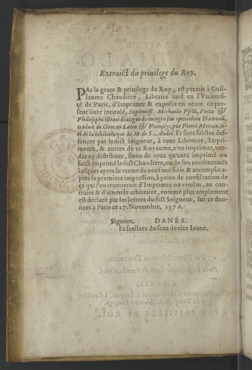 1576c. - Guillaume Chaudière - Trésor de la foi catholique - BnF