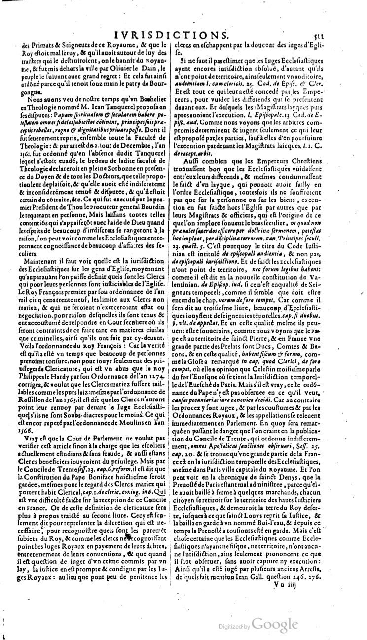 1629 - Veuve Nicolas Buon - Trésor du droit français (21754 T. 2) - BM Lyon