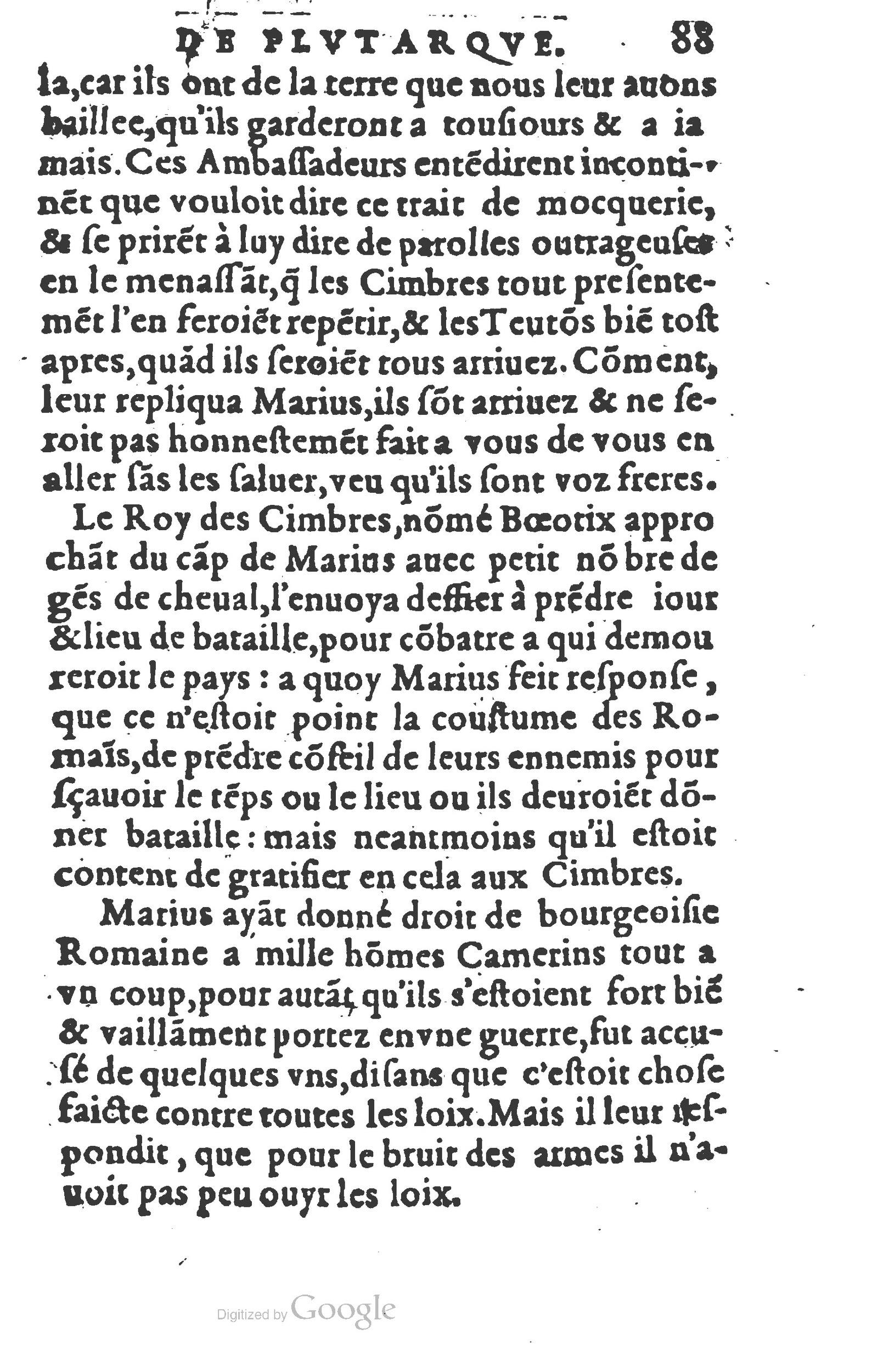 1577 - Claude Micard - Trésor des vies de Plutarque - BSB Munich 1577 - Claude Micard - Trésor des vies de Plutarque - BSB Munich
