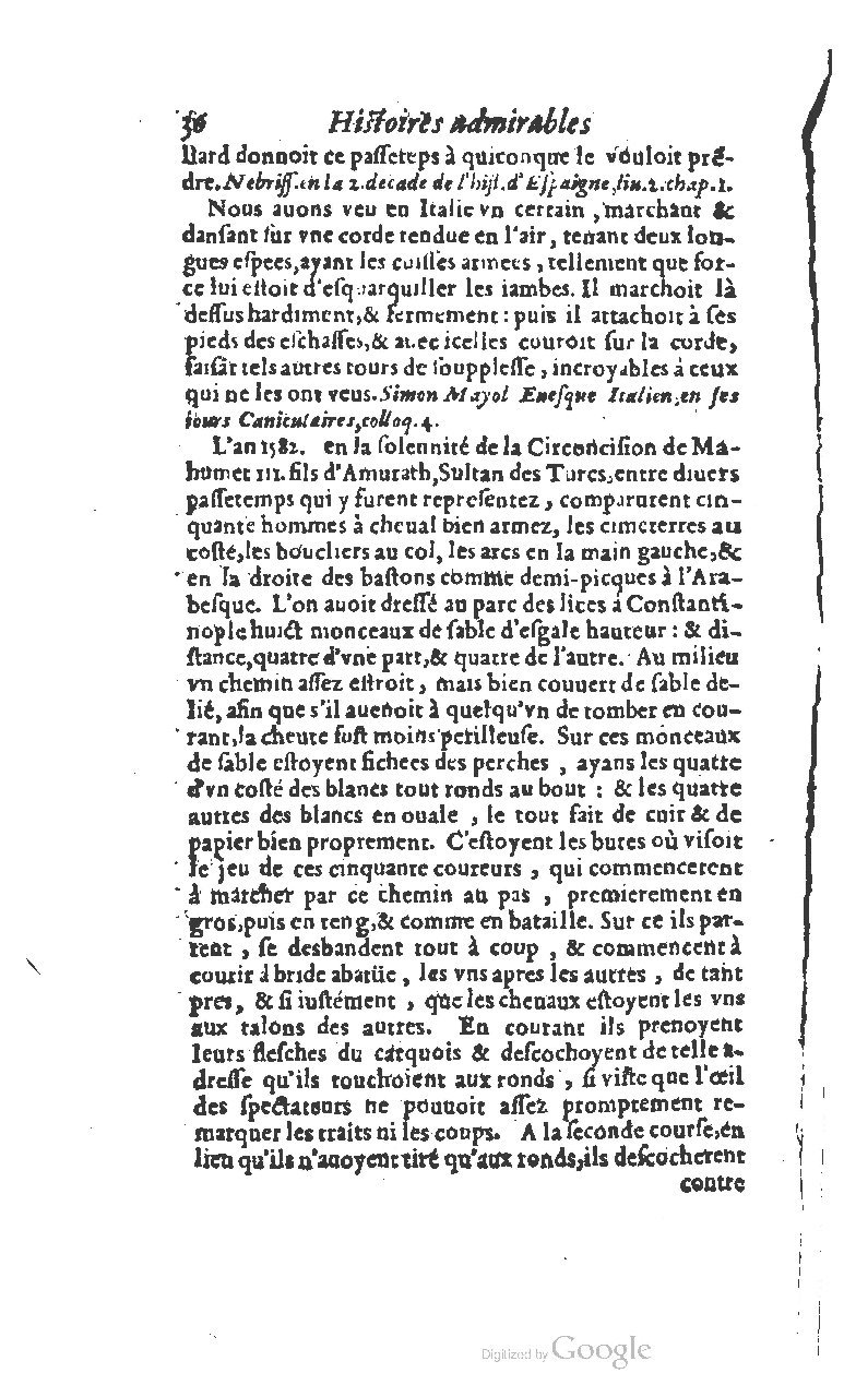 1610 - Paul Marceau - Trésor d’histoires admirables et mémorables - BSB Munich
