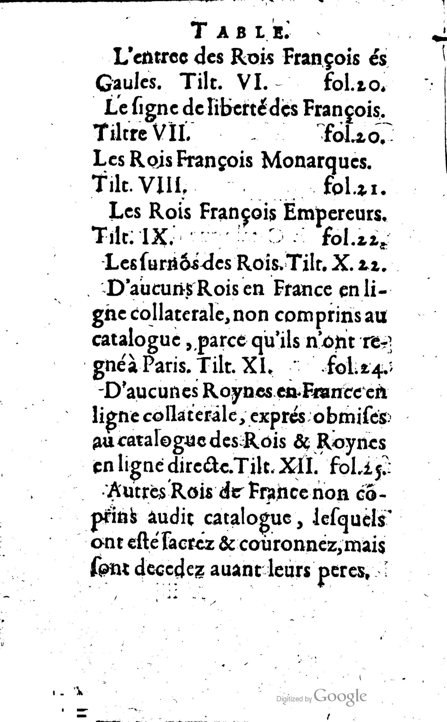 1619 - Jean Corrozet - Trésor des histoires de France - Anvers Musée Plantin-Moretus