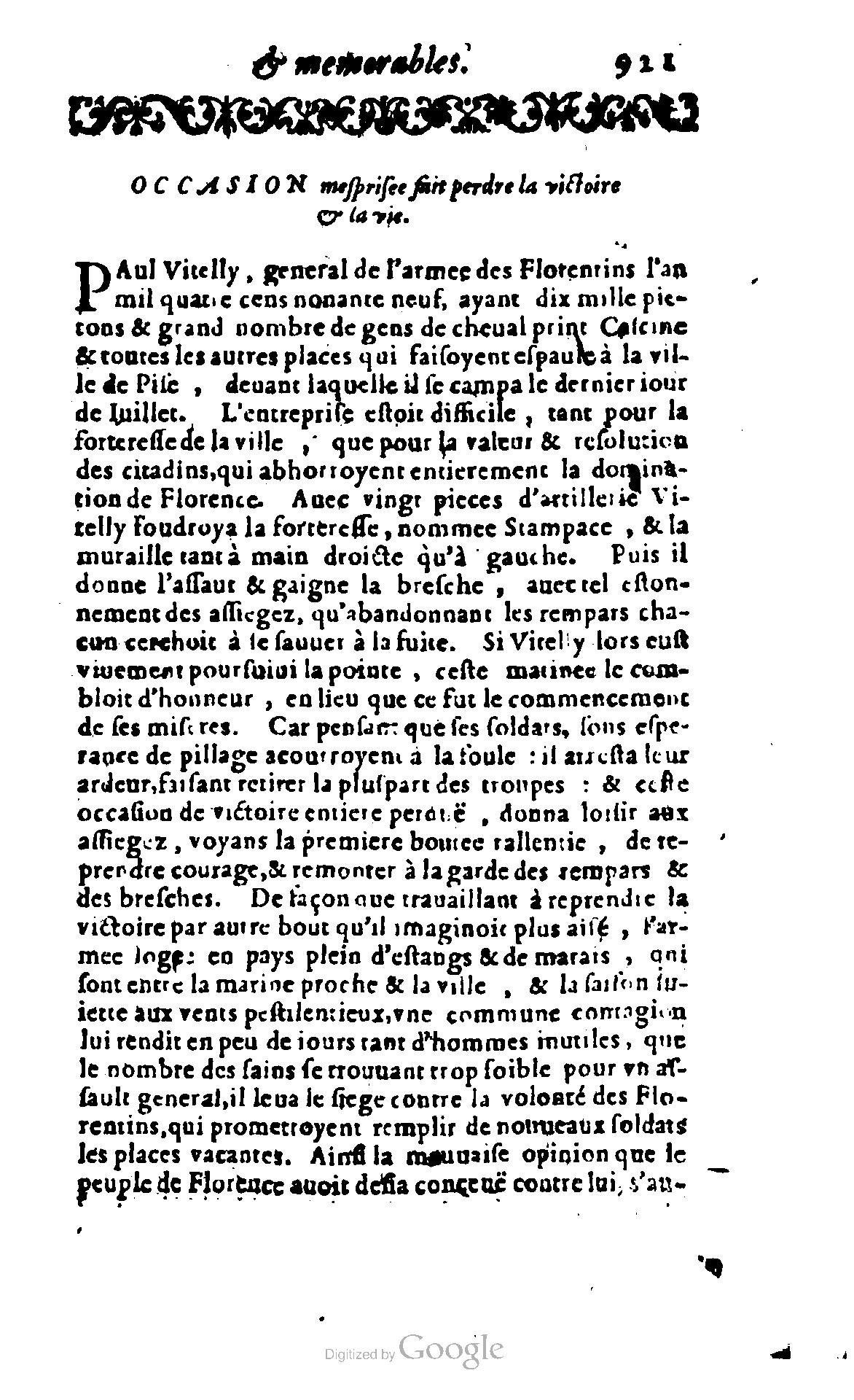 1620 - Samuel Crespin - Trésor d’histoires admirables et mémorables - BCU Lausanne 1620 - Samuel Crespin - Trésor d’histoires admirables et mémorables - BCU Lausanne