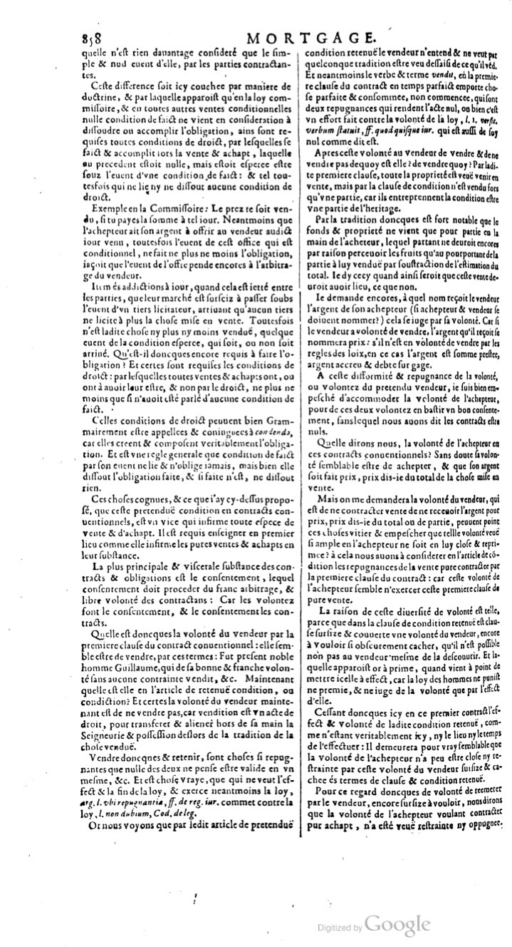 1629 - Veuve Nicolas Buon - Trésor du droit français (29620 T. 2) - BM Lyon