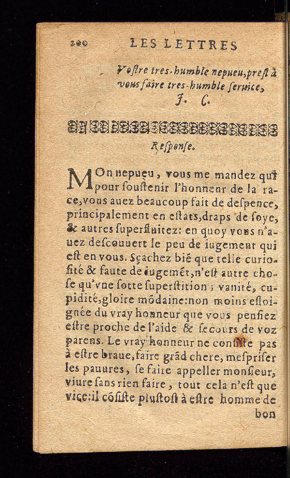 1614 - Barthélemy Vincent - Élite et Trésor des lettres missives - Bâle