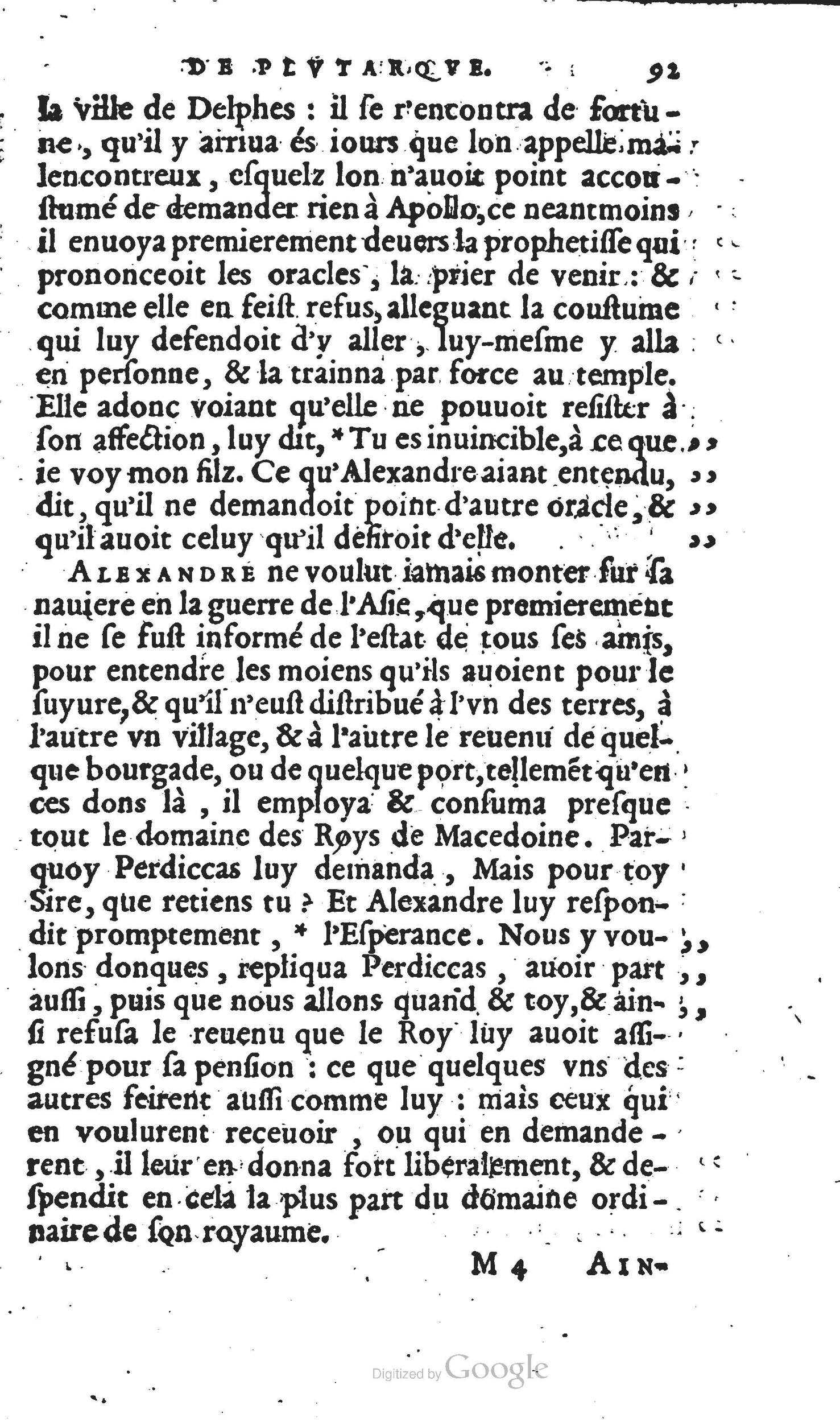 1567 - Willem Silvius - Trésor des vies de Plutarque - Anvers Musée Plantin-Moretus