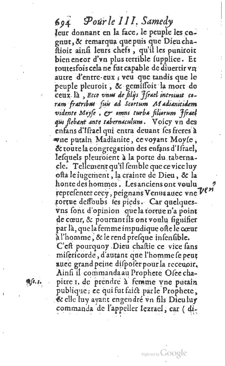 1607 - Nicolas Du Fossé - Trésor quadragésimal - T 01 - BM Lyon