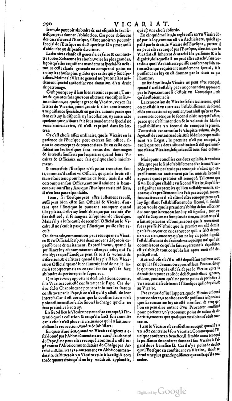 1629 - Veuve Nicolas Buon - Trésor du droit français (21754 T. 3) - BM Lyon