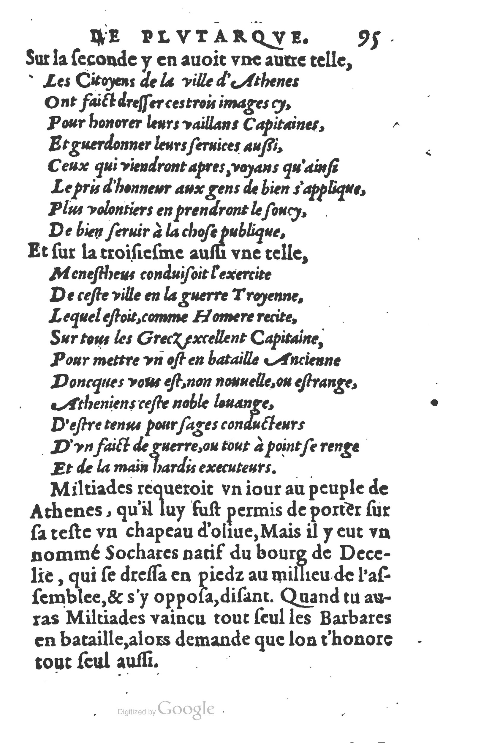 1577 - Claude Micard - Trésor des vies de Plutarque - BSB Munich 1577 - Claude Micard - Trésor des vies de Plutarque - BSB Munich