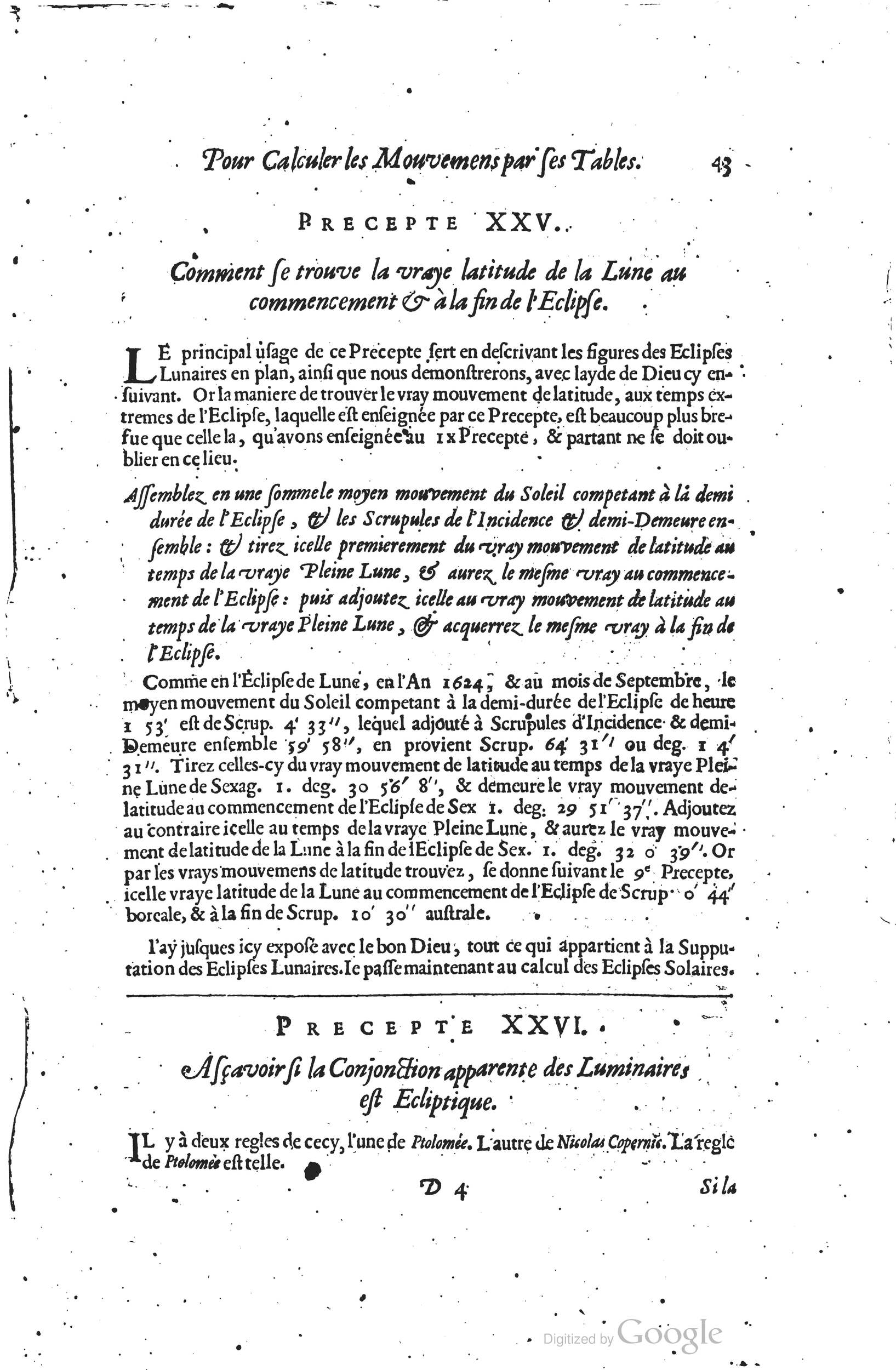 1634 - Zacharie Roman - Les Tables perpétuelles - Universiteit Leiden