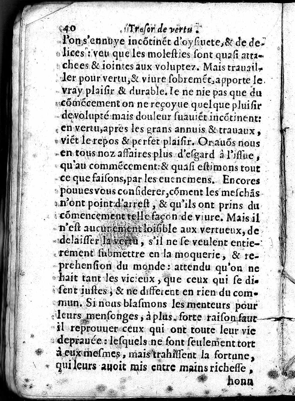 1592  - Giorgio Marescotti - Trésor de vertu - Arezzo