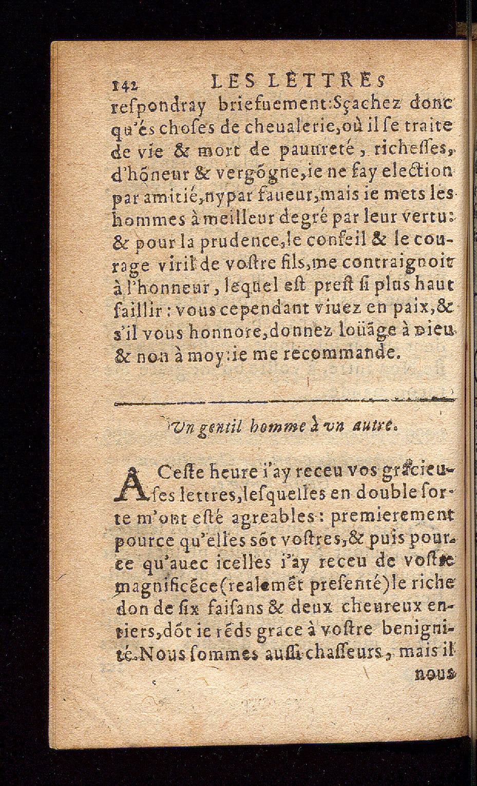 1614 - Barthélemy Vincent - Élite et Trésor des lettres missives - Bâle