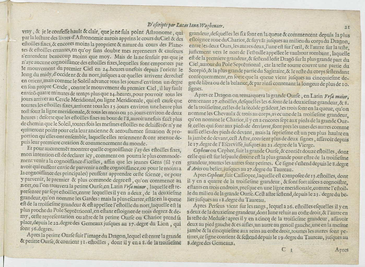 1601 - Bonaventure d’Aseville - Trésorerie ou cabinet de route marinesque - BnF