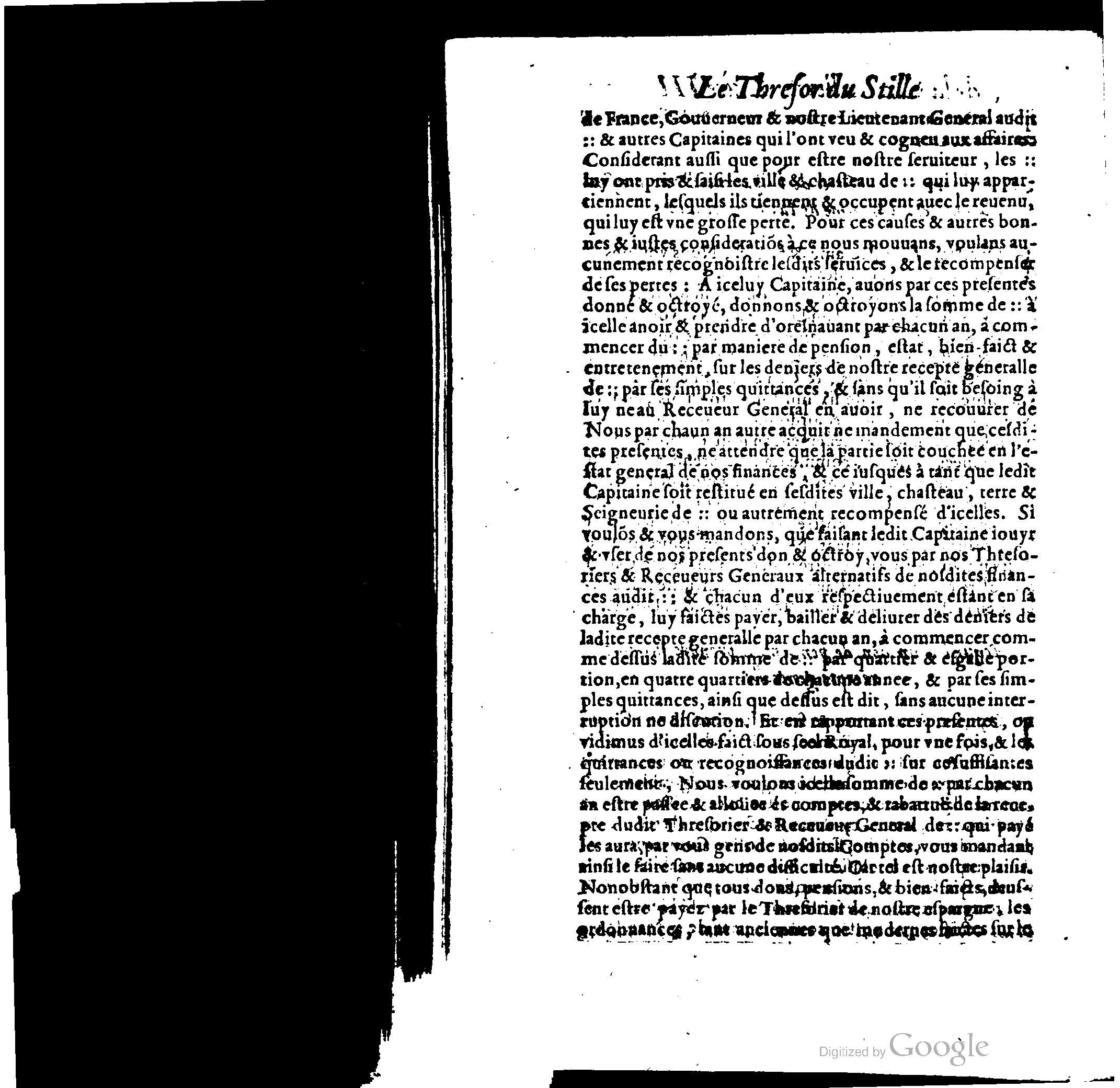 1614 - Jean Richer - Trésor du nouveau style et protocole de la chancellerie de France - BSB Munich