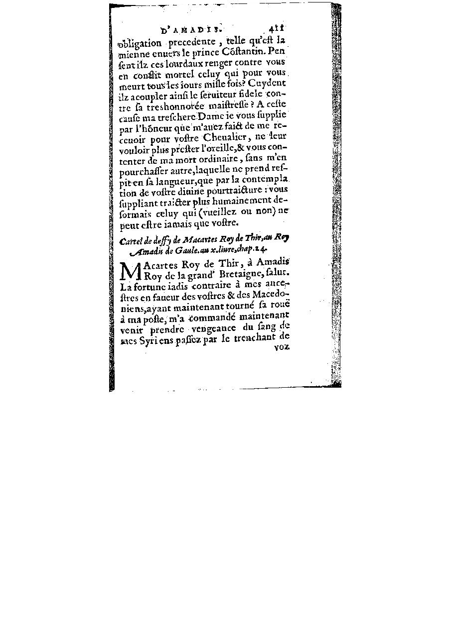 1572 - Veuve Gabriel Cotier - Trésor des Amadis - BM Lyon